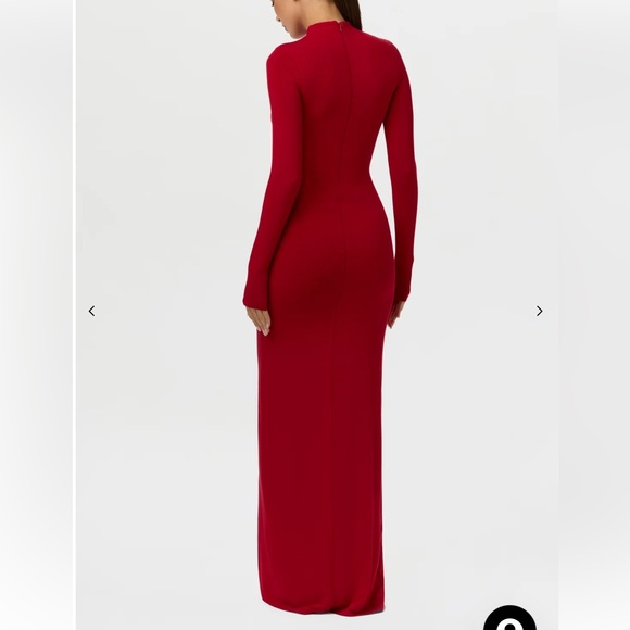 Naked Wardrobe Sculpted Draped Tie Dress - Picture 3 of 5